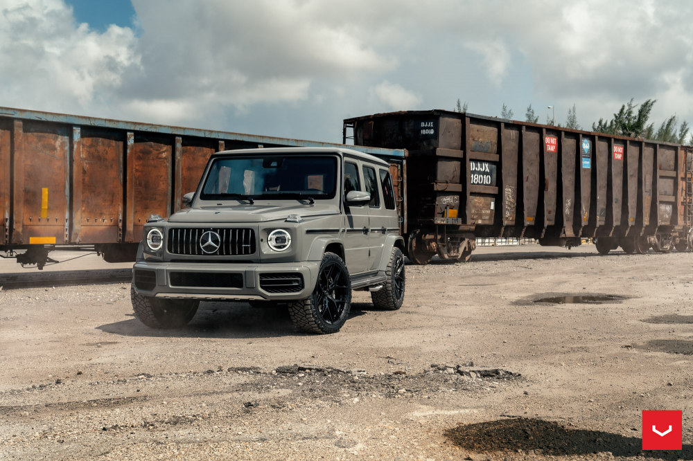 Mercedes G63 AMG на дисках Hybrid Forged HF-5