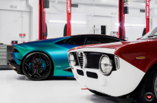 Lamborghini Huracan на кованых дисках Vossen Forged HC-3