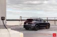 Porsche Cayenne S на дисках Hybrid Forged HF-2