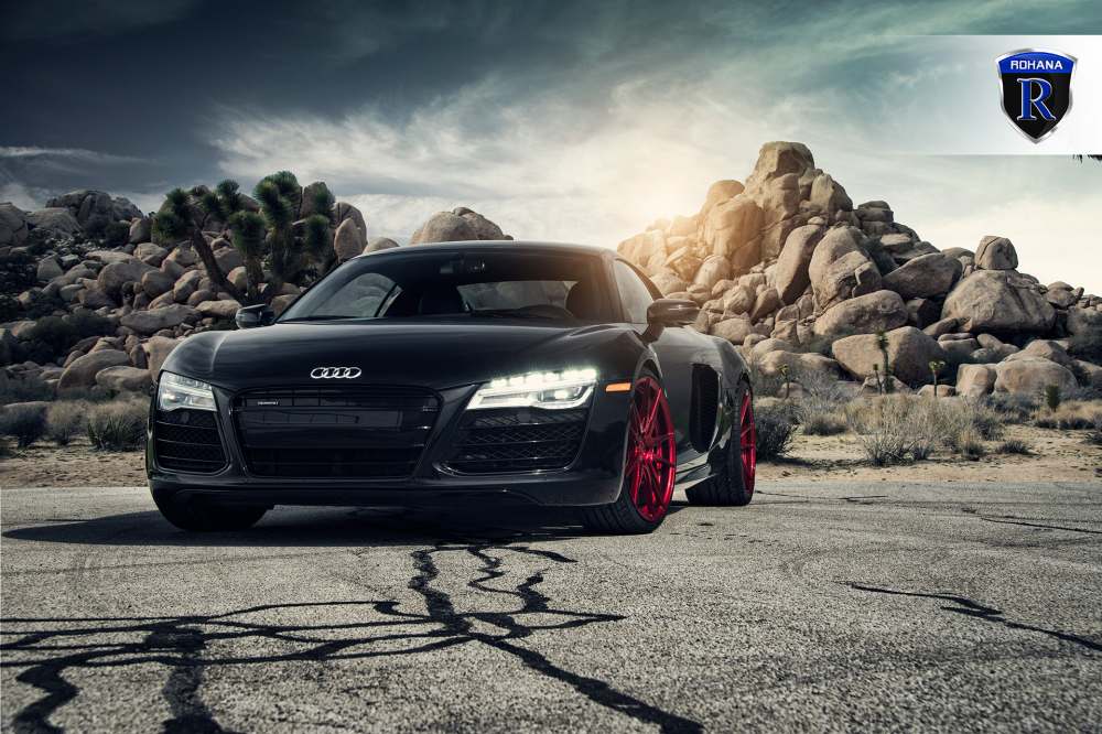 Audi R8 на дисках Rohana RF2