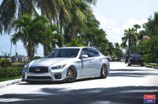 Infiniti Q50 на дисках Vossen x Work VWS-2