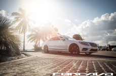 Mercedes Benz S550 на дисках Concavo CW-5