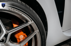 Lexus RCF на дисках RFX11 Brushed Titanium