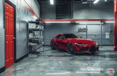 Toyota Supra на кованых дисках Vossen Forged EVO-4R