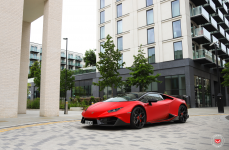 Lamborghini Huracan на дисках Novitec x Vossen NL4