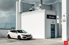 Honda Civic Type-R на дисках Hybrid Forged HF-5