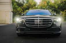 Mercedes S580 на дисках Hybrid Forged HF-5