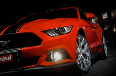 Ford Mustang на кованых дисках Vossen Forged S21-01