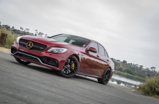 Mercedes Benz C63 S на дисках Vorsteiner V-FF 103