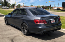 Mercedes Benz E Class на дисках TSW Bathurst