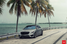 Mercedes S550 на дисках Hybrid Forged HF-4T