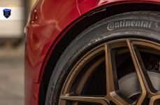 Range Rover SVR на дисках RFX11 Brushed Bronze