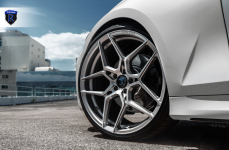 BMW 330i на дисках Rohana RFX11 Brushed Titanium