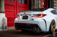Lexus RCF на дисках Vossen Forged VPS-302
