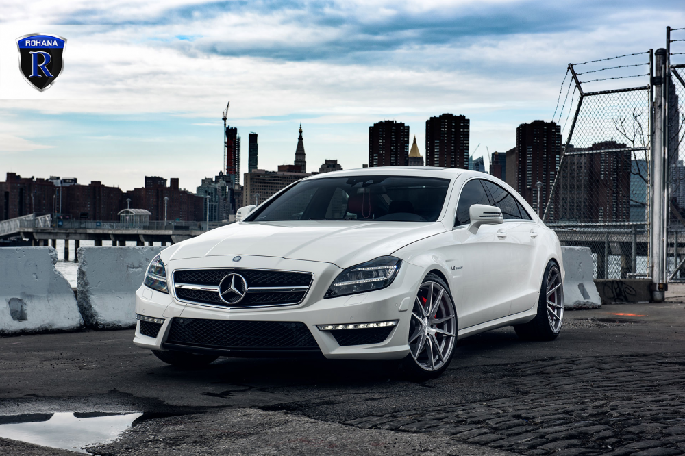 Mercedes Benz CLS63 на дисках Rohana RF2