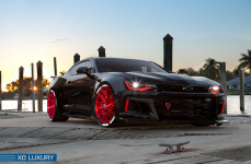 Chevrolet Camaro ZL1 на дисках XO Luxury XF1