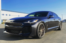 Kia Stinger на дисках TSW Pescara