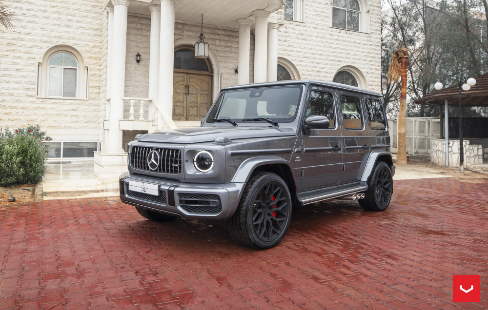 Mercedes G63 AMG на дисках Hybrid Forged HF-2