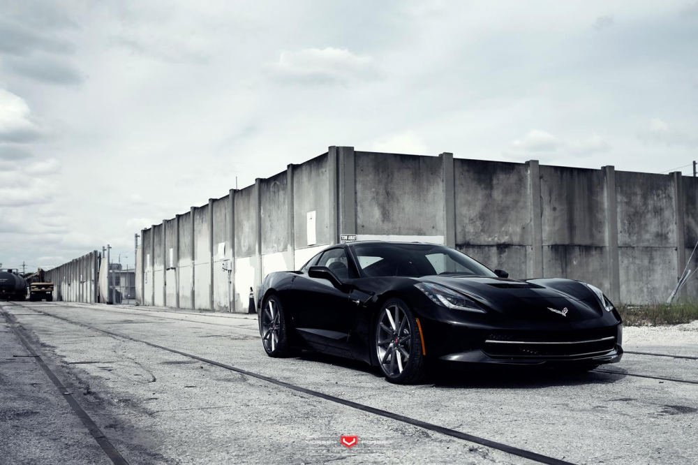 Chevrolet Corvette на дисках Vossen Forged VPS-310T