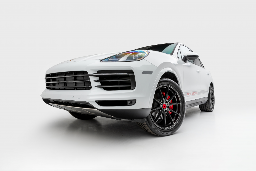 Porsche Cayenne на дисках V-FF 109 Carbon Graphite