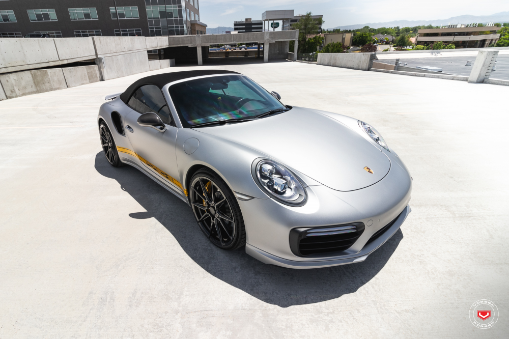 Porsche Turbo S на дисках Vossen Forged EVO-2R