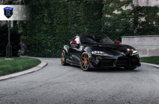 Toyota Supra на дисках RFX11 Brushed Bronze