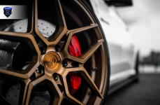 Mercedes E63 на дисках Rohana RFX11 Brushed Bronze