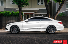 Mercedes E-Class на дисках Hybrid Forged HF-5