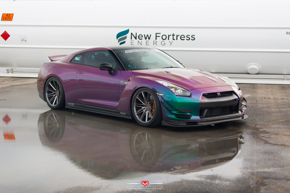 Nissan GTR на дисках Vossen Forged VPS-307