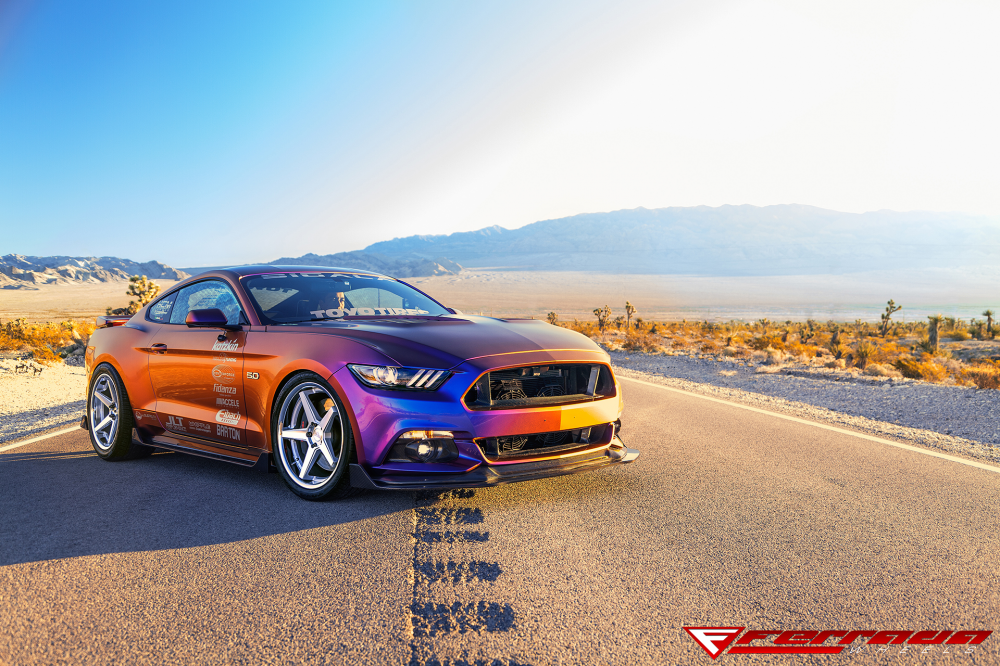 Ford Mustang на дисках Ferrada FR3