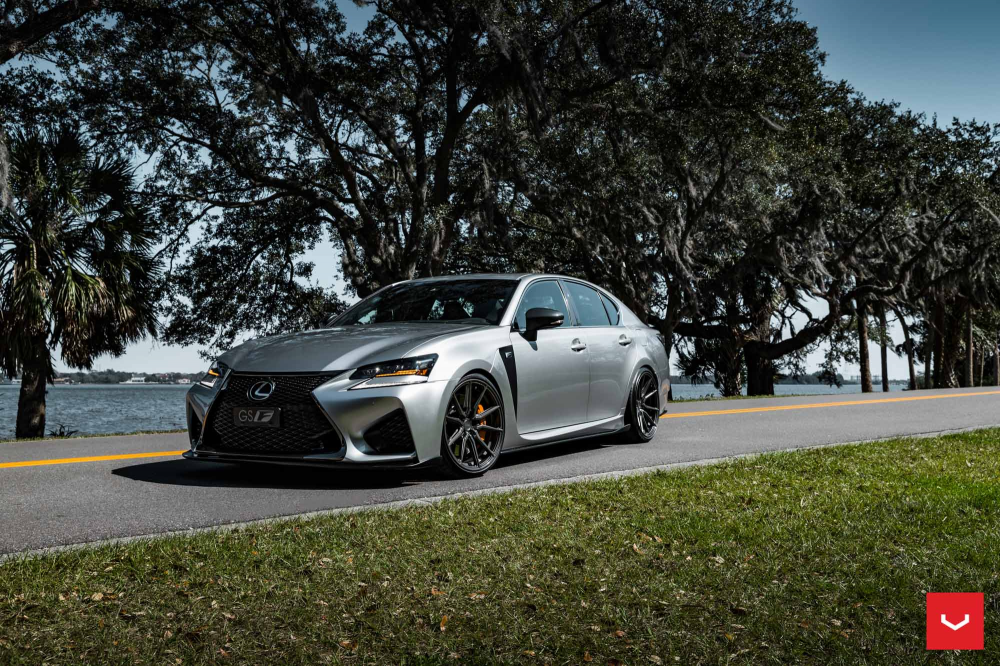 Lexus GSF на дисках Hybrid Forged HF-3