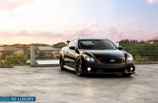 Infiniti G37 IPL на дисках XO Luxury XF1 Onyx