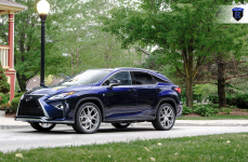 Lexus RX350 на дисках Rohana RFX5 Brushed Titanium