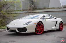 Lamborghini Gallardo на кованых дисках Vossen Forged VPS-306