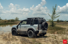 Land Rover Defender 90 на дисках Hybrid Forged HF-5