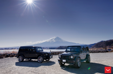 Mercedes-Benz G550 на дисках Vossen Hybrid Forged HF-3