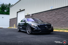 Mercedes S63 AMG Coupe на кованых дисках Vossen Forged S21-01
