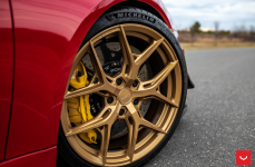 Porsche Cayman GT4 на дисках Hybrid Forged HF-5