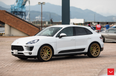 Porsche Macan на дисках Hybrid Forged HF-2
