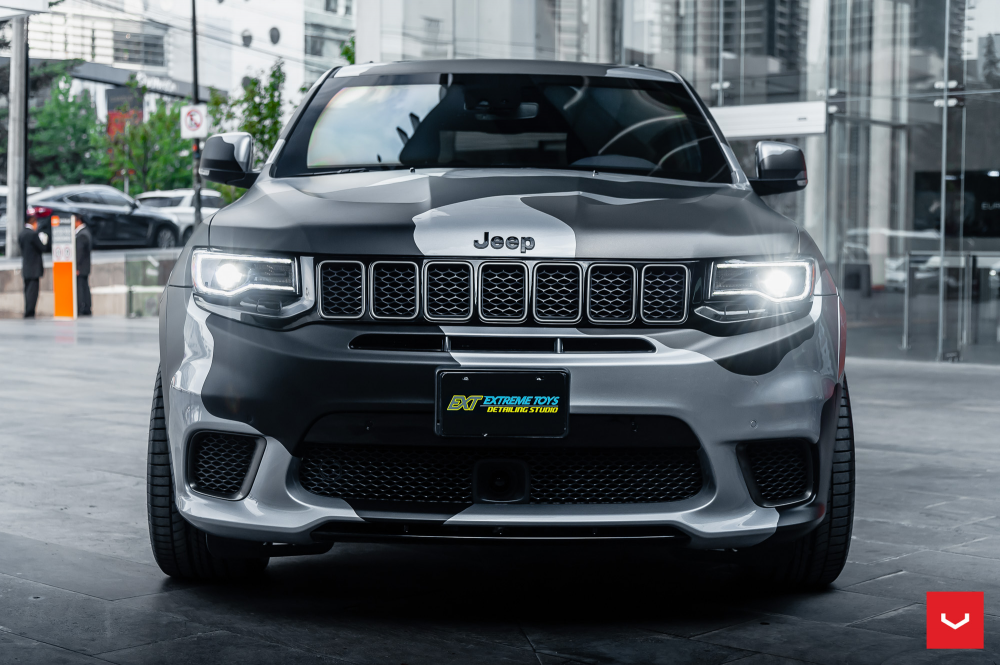 Jeep Trackhawk на дисках Hybrid Forged HF-3