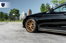 Mercedes Benz E300 на дисках RFX10 Brushed Bronze