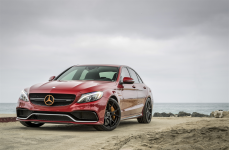 Mercedes Benz C63 S на дисках Vorsteiner V-FF 103