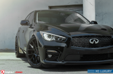 Infiniti Q50s RS Black на дисках XO Luxury XF1