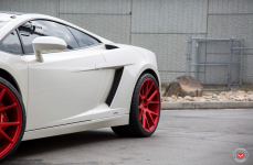 Lamborghini Gallardo на кованых дисках Vossen Forged VPS-306