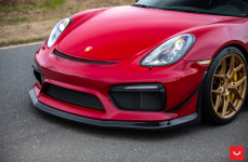 Porsche Cayman GT4 на дисках Hybrid Forged HF-5