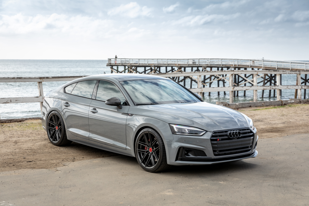 Audi S5 на дисках Vorsteiner V-FF 112 Carbon Graphite 20