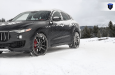 Maserati Levante на дисках Rohana RF2 Matte Black