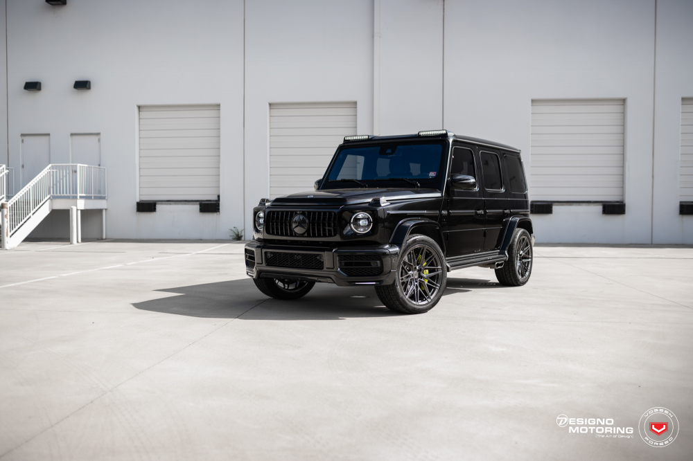Mercedes G63 AMG на дисках Vossen Forged EVO-5