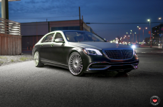 Mercedes S600 Maybach на дисках Vossen Forged S17-13
