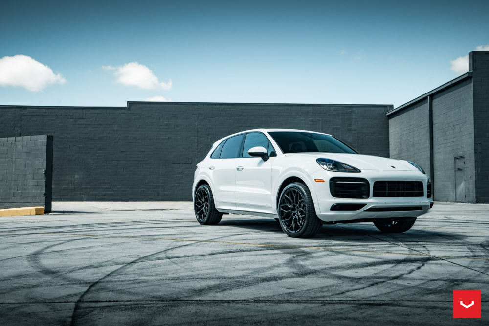 Porsche Cayenne на дисках Hybrid Forged HF-2